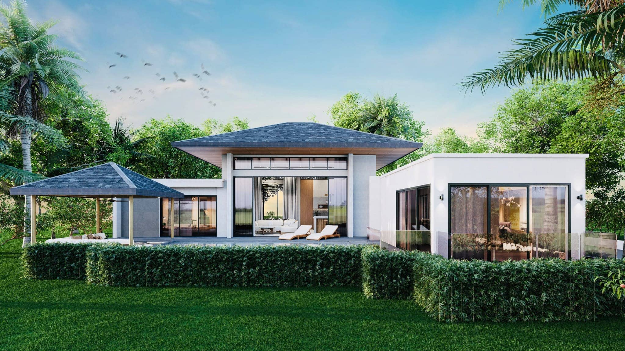 Private 3 Bedroom Modern Villa in Chalong for Sale, Chalong, Phuket