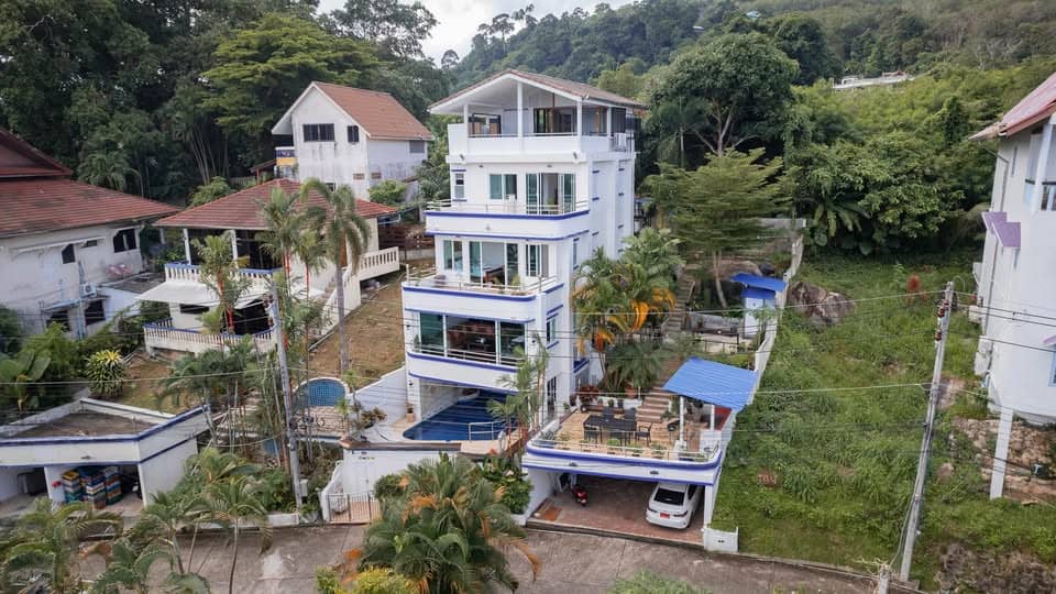 Panorama Sea View 5 Bedroom Pool Villa in Patong for Long-Term Rental, Patong, Phuket