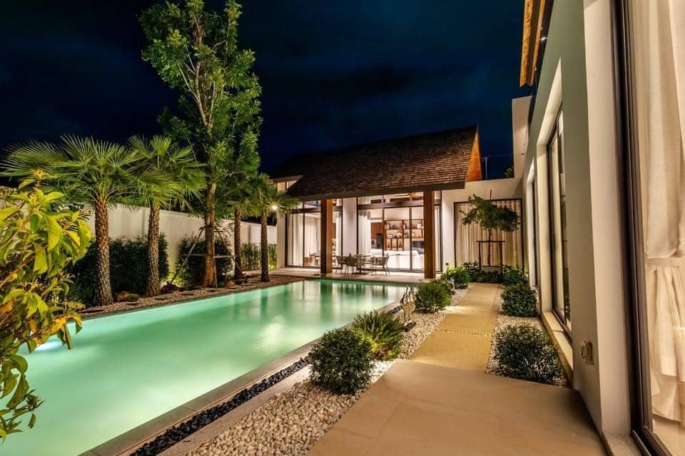 Modern 4-Bedroom Luxury Pool Villa in Si Sunthon, Phuket – Long-Term Rental, Bang Tao, Phuket