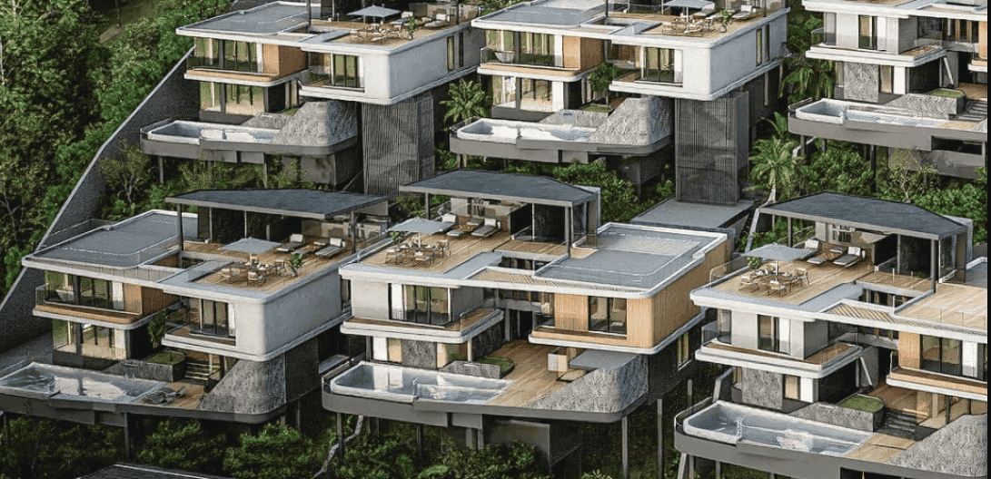 Modern 4-Bedroom Villa in Karon for Sale, Karon, Phuket