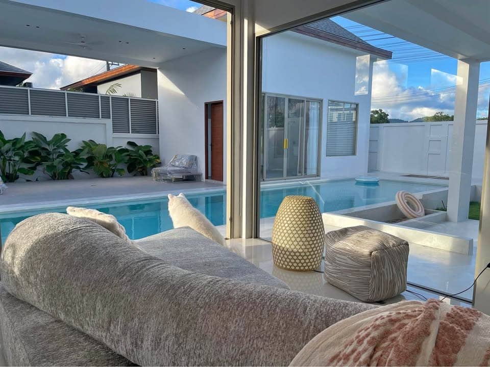Modern 4-Bedroom Ananda Lake View Pool Villa in Bang Tao for Long-Term Rental, Bang Tao, Phuket
