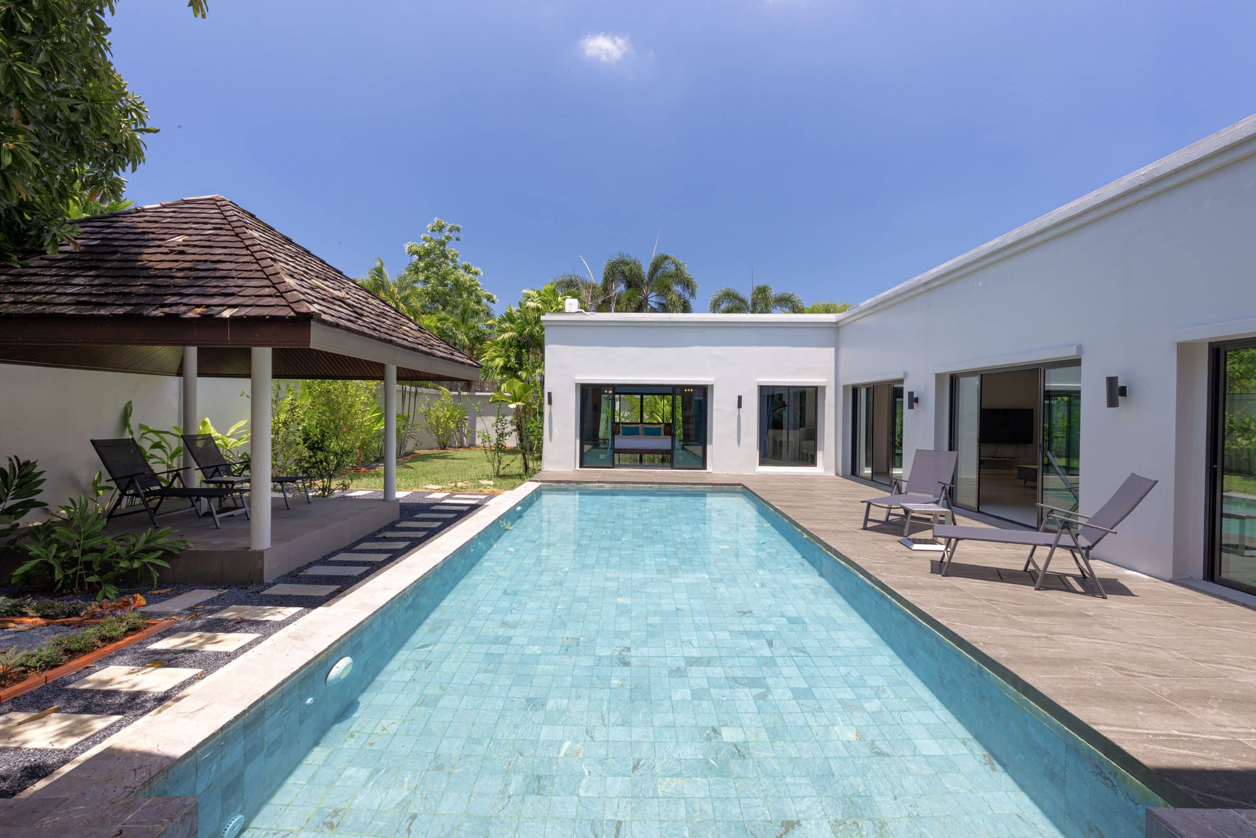Ultra-Modern 3-Bedroom Grand Deluxe Villa in Layan for Long-Term Rental, Bang Tao, Phuket
