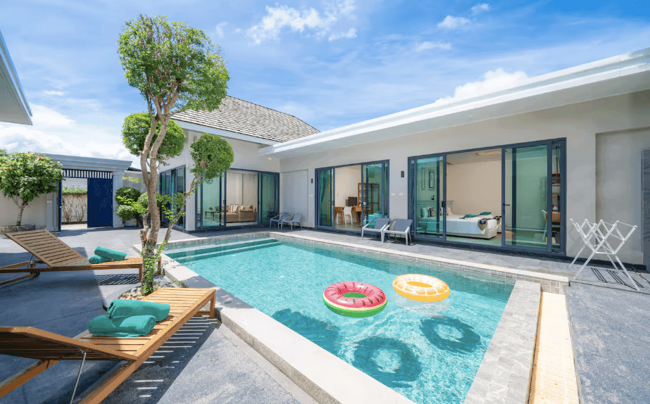 Ultra-Modern 4-Bedroom Paramontra Pool Villa in Bang Tao for Long-Term Rental, Bang Tao, Phuket