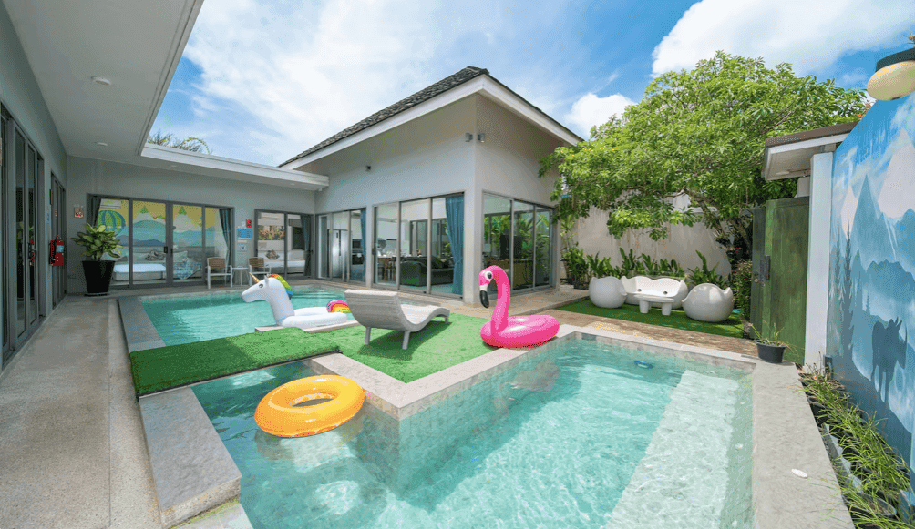 Modern 4-Bedroom Resort-Style Pool Villa in Bang Tao for Long-Term Rental, Bang Tao, Phuket