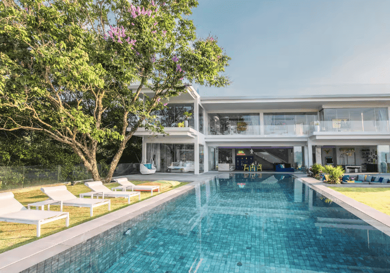 Modern 5-Bedroom Luxury Villa in Patong for Long-Term Rental, Patong, Phuket